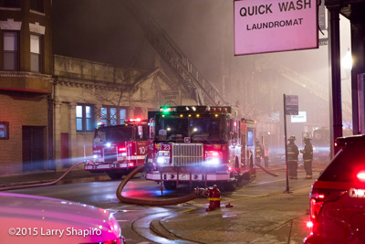 Chicago FD 2-11 Alarm fire at 1511 W 18th Street 12-2-15 Larry Shapiro photographer shapirophotography.net